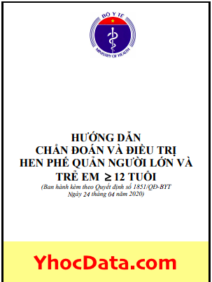 Hướng dẫn chẩn đoán và điều trị Hen phế quản người lớn và trẻ 12 tuổi